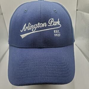 Arlington Park EST. 1927 Blue Baseball Fitted Cap Size L/XL Horse Racing